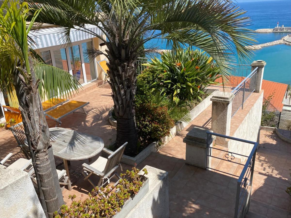 Villa L'Ensoleillee Vue Panoramique Mer, 250 M De La Plage Et Du Centre Ville Ментона Екстериор снимка